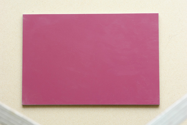 single color coating board